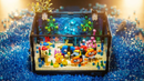 Aquário Tropical: Corais Iluminados (725 peças)