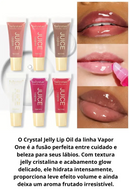 Crystal Jelly Lip Oil – Brilho Hidratante & Plumping com Aroma de Fruta [Compre 1 & Leve 2]