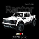 Ford F-150 Raptor Branca (1379 peças)