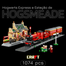 Harry Potter - Expresso de Hogwarts e Estação de Hogsmeade (1074 peças)