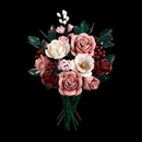 Buquê de Rosas - Blush (834 peças)