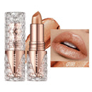 (Compre 2 e Leve 6) Batom One Gold Hidratante de Longa Duração com Glitter À Prova D'Água