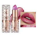 (Compre 2 e Leve 6) Batom One Gold Hidratante de Longa Duração com Glitter À Prova D'Água