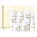 Conjunto de Cuidados Essenciais com a pele VaporOne, soro facial clareador, creme removedor de rugas, encolhe os poros, desbota, melanina opaca, hidrata e ilumina, (6 peças)