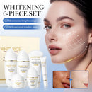 Conjunto de Cuidados Essenciais com a pele VaporOne, soro facial clareador, creme removedor de rugas, encolhe os poros, desbota, melanina opaca, hidrata e ilumina, (6 peças)