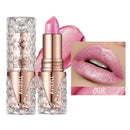 (Compre 2 e Leve 6) Batom One Gold Hidratante de Longa Duração com Glitter À Prova D'Água