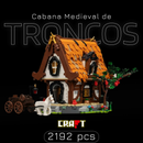 Cabana Medieval de Troncos (2192 peças)