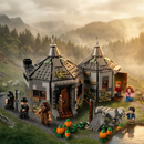 Harry Potter - A Cabana de Hagrid (496 peças)