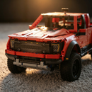 Ford F-150 Raptor Vermelho (1379 peças)