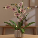 Buquê de Orquídeas em Vaso (608 peças)