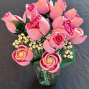 Buquê Rosa Eterno (789 peças)