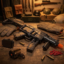 Submetralhadora HK MP5 (783 peças)
