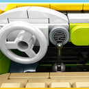 Fusca Hippie + Moto + Posto de Gasolina (1409 peças)