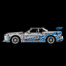 Nissan Skyline GT-R R34 - Velozes e Furiosos (1410 peças)