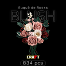 Buquê de Rosas - Blush (834 peças)